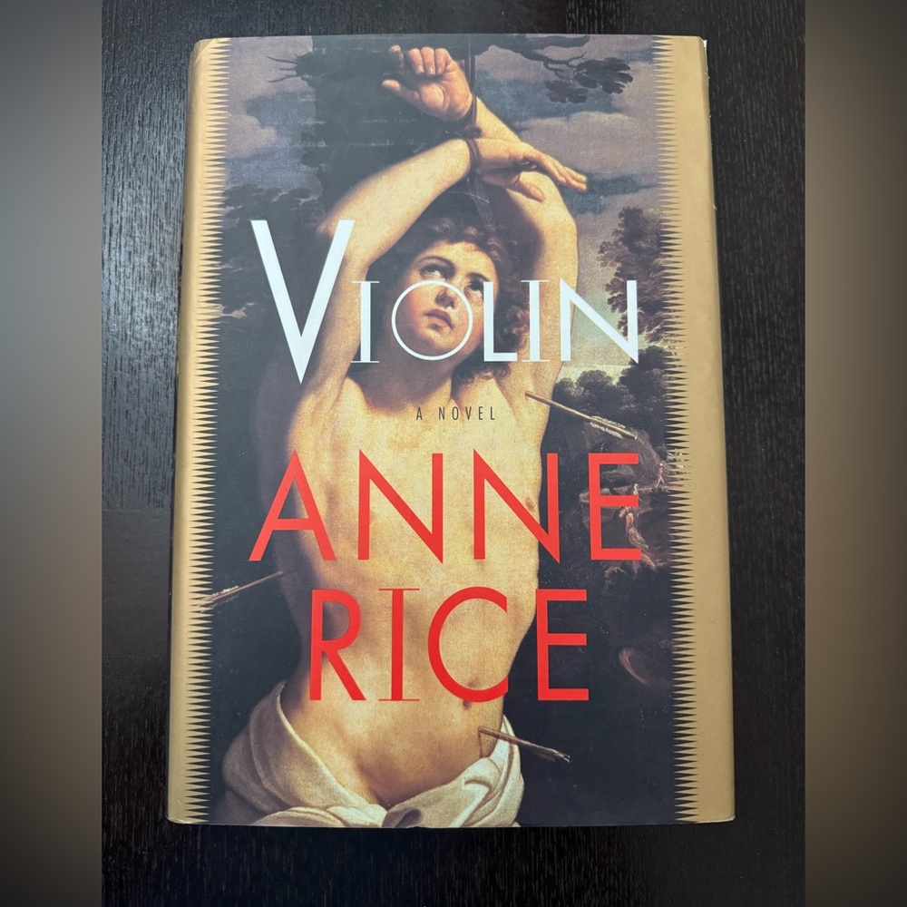 Violin by Anne Rice 1997 Hardcover